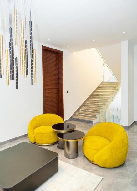 4 bedroom townhouse fully furnished self compound at cantoment-13
