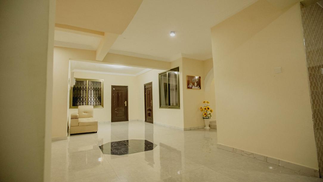 NEWLY BUILT EXECUTIVE 6 BEDROOM HOUSE FULLY FURNISHED FOR RENT AT EAST LEGON ADJIRINGANOR-4