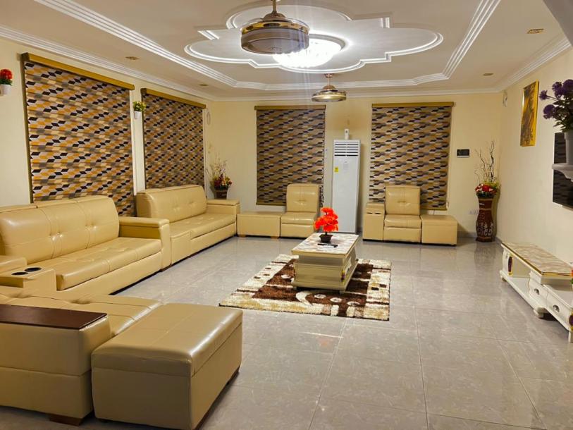 NEWLY BUILT EXECUTIVE 6 BEDROOM HOUSE FULLY FURNISHED FOR RENT AT EAST LEGON ADJIRINGANOR-8