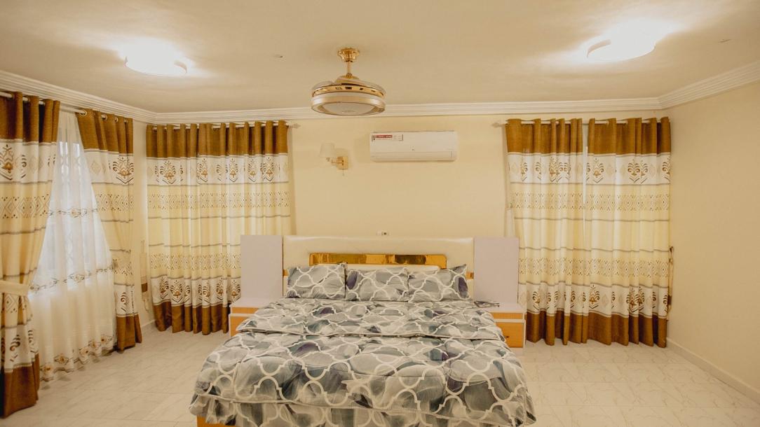 NEWLY BUILT EXECUTIVE 6 BEDROOM HOUSE FULLY FURNISHED FOR RENT AT EAST LEGON ADJIRINGANOR-14